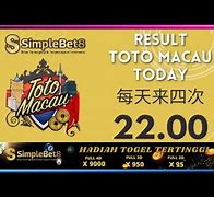 Live Draw Macau 4D Hari Ini Jam 22.00