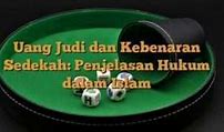 Uang Hasil Judi Untuk Sedekah